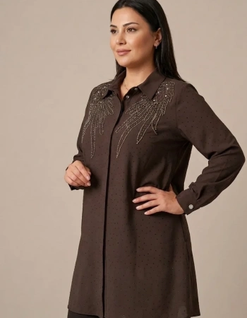 OTTO TUNİK 3443 - KAHVE