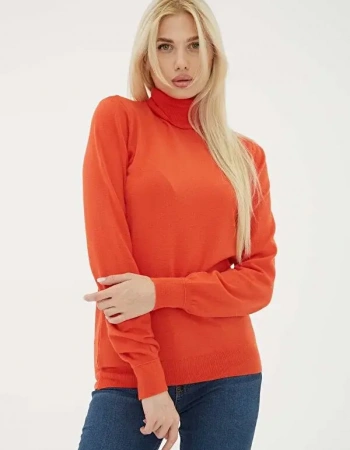 FASHION BALIKÇI YK KAZAK 780K1 - ORANGE
