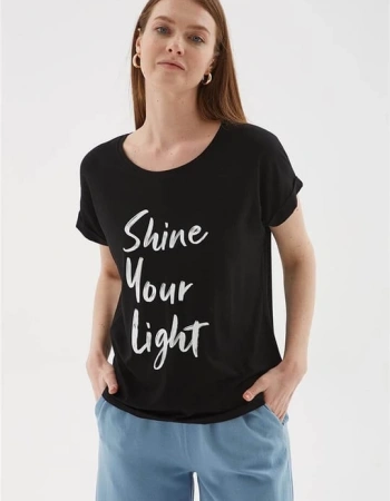 FASHION BLUZ 0074K - SİYAH