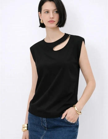FASHION BLUZ 165K - SİYAH