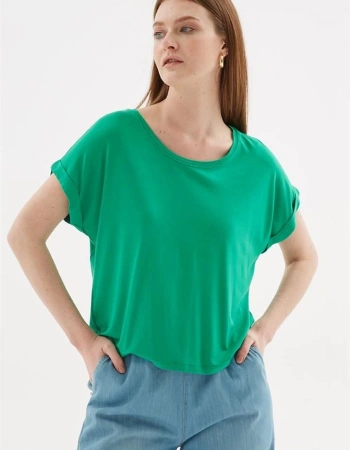 FASHION BLUZ 519K - YEŞİL