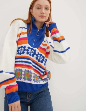 FASHION DES. KAZAK 840K1 - SAX