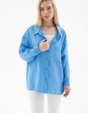 FASHION GÖMLEK 571K - MAVİ