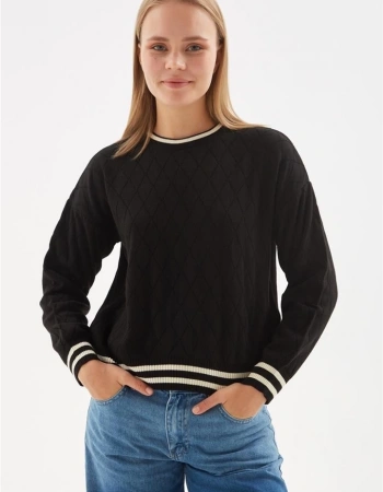 FASHION KAZAK 277K1 - SİYAH