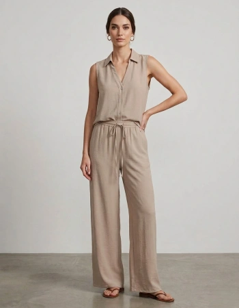 FASHION PANT 109K1 - VİZON