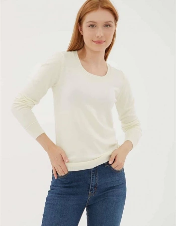 FASHION U YK KAZAK 779K1 - EKRU