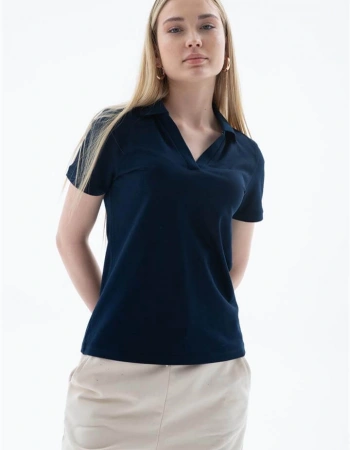 FASHOIN TSHIRT 603K - LACİVERT