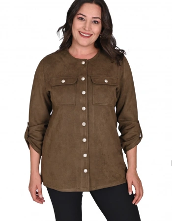 FLAŞ GÜDERİ CEKET 2409 - HAKİ