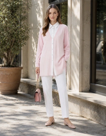 FUATGÜRŞEN TUNİK 5380 - PEMBE