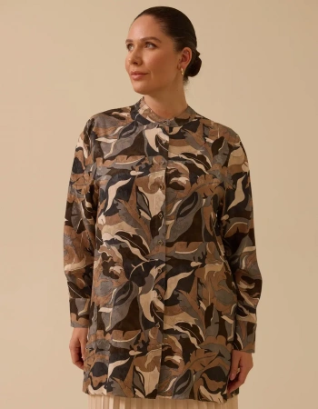 GALA-Xİ GÖMLEK 1514019 - KAHVE