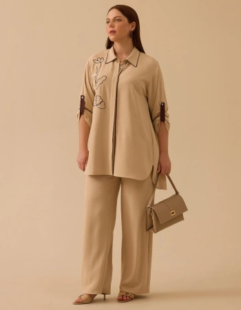 GALA-Xİ PANT 1014022 - BEJ