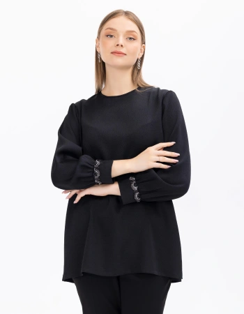 GALA-Xİ ŞIK BLUZ 1001002 - SİYAH