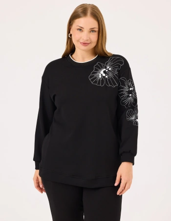 GALA-Xİ SWEAT 2314001 - SİYAH