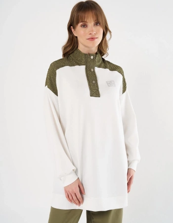 KAYRA SWEAT 31014 - EKRU