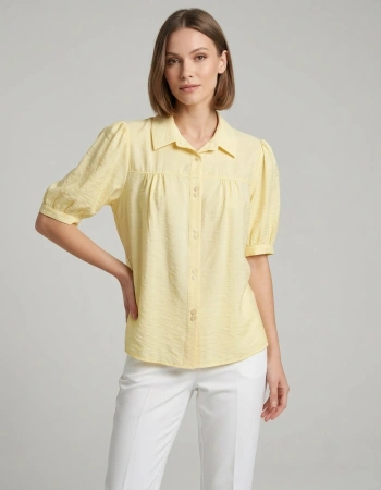 Mİ BLUZ 84559 - SARI