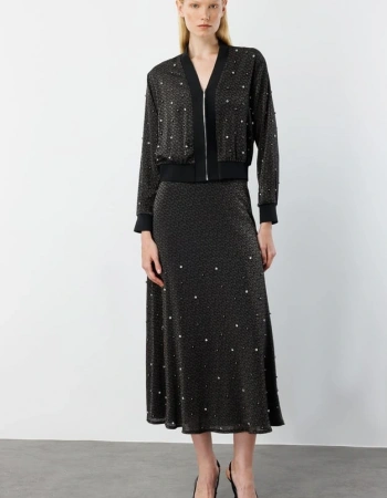 MODAİLGİ GÖMLEK 15038 - SİYAH