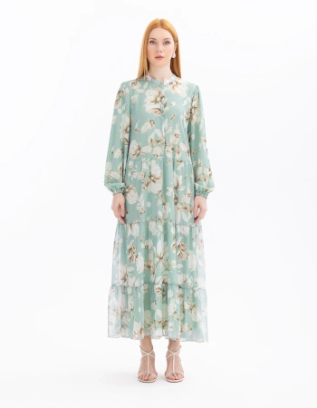 SCL ELBİSE 1311005 - YEŞİL