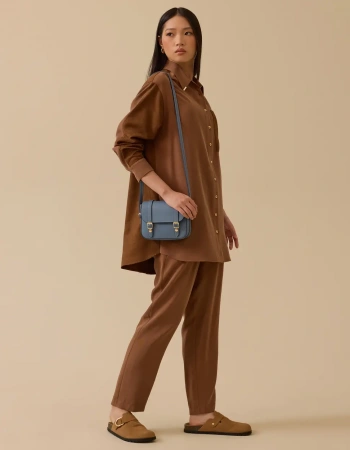 SCL GÖMLEK 1511009 - KAHVE