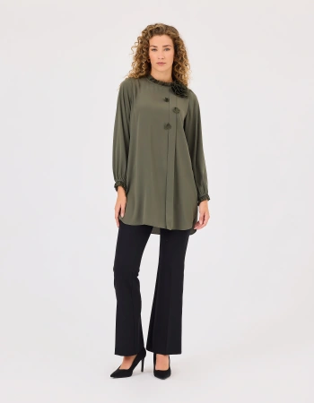 SCL ŞIK TUNİK 1211016 - HAKİ