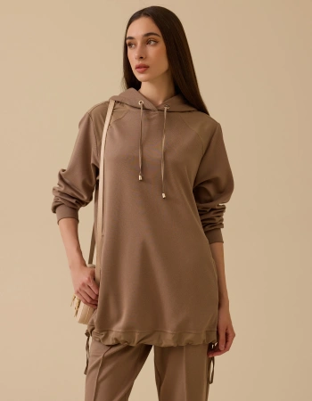 SCL SWEAT 2311018 - VİZON