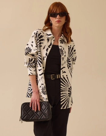 SEÇİL CEKET 1110008 - BEYAZ