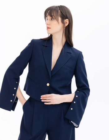 SEÇİL CEKET 5401037 - LACİVERT