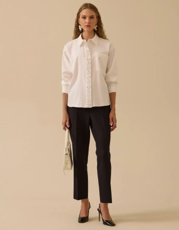 SEÇİL GÖMLEK 1510002 - BEYAZ