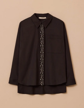 SEÇİL GÖMLEK 1510002 - SİYAH