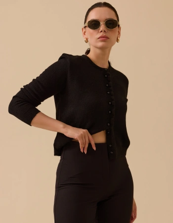 SEÇİL HIRKA 1710017 - SİYAH