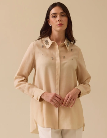 SEÇİL ŞIK GÖMLEK 11510004 - KREM