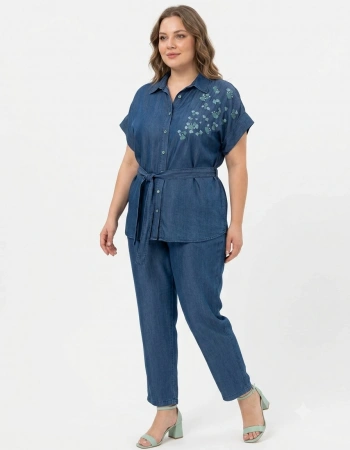 SEDNA TUNİK 7016 - PANTOLON 7208 LACİVERT