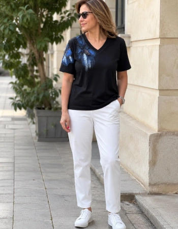 X-LİFE TSHIRT 7040 - SİYAH