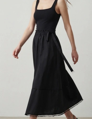 Y.ÖZDEMİR ETEK 1630 - SİYAH