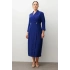 GİLDA ELBİSE 08056 - MORCİVERT