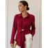 CLİO BLUZ 2398 - BORDO