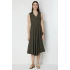Mİ ELBİSE 80406 - HAKİ