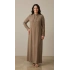 ALESYA ELBİSE 5324 - TOPRAK