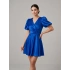 MİRAM ELBİSE 4427 - SAX