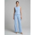 DOOP YELEK-PANTOLON TAKIM  8702 - MAVİ