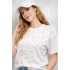 FASHION TAŞLI BLUZ 0082K - BEYAZ