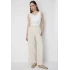 Mİ PANTOLON 85320 - KREM