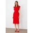 MODAİLGİ ELBİSE 60015 - KIRMIZI