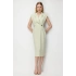 MODAİLGİ ELBİSE 60087 - MİNT YEŞİLİ