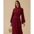 SCL ELBİSE 1311014 - BORDO