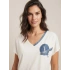 VEDİ TSHIRT 7043 - EKRU