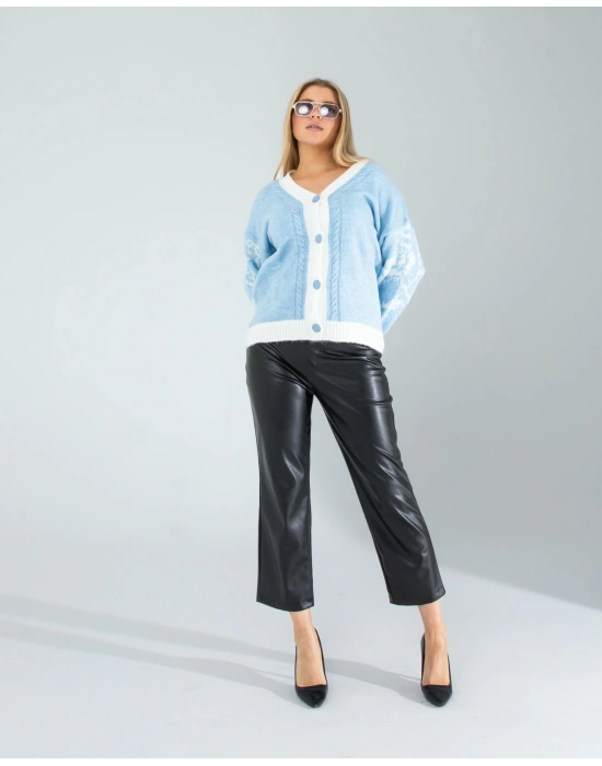 Bebe Mavi Triko Hırka