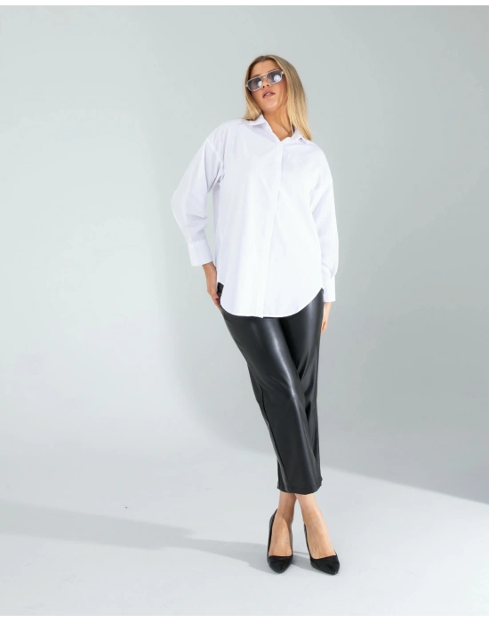 Beyaz Regular Fit Gömlek