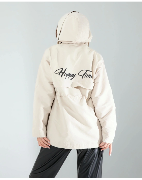 Sırtı Yazılı Ceket