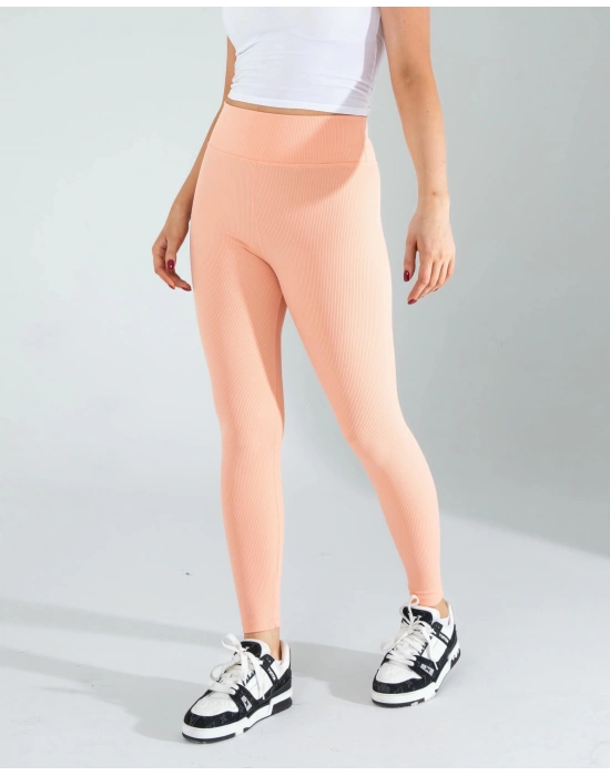 Somon Fitilli Push Up Toparlayıcı Spor Tayt