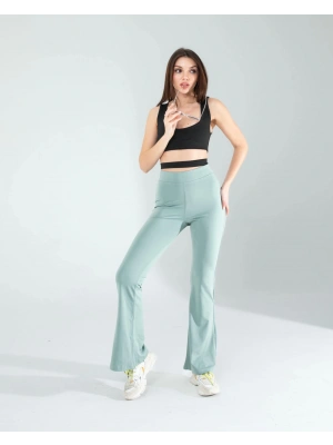 Mint İspanyol Paça Tayt